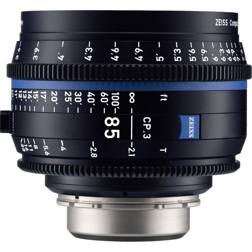 ZEISS CP.3 85mm T2.1 Compact Prime Lens (PL Mount, Feet)