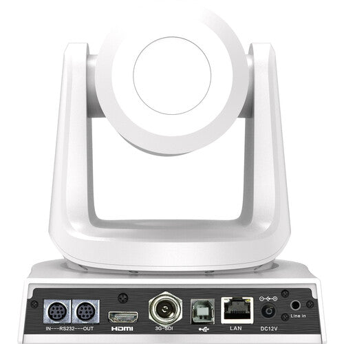 AViPAS 3G-SDI/HDMI/USB PTZ Camera with PoE and 20x Zoom (White)