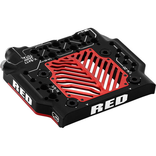 RED V-RAPTOR™ Tactical Top Plate w/ Battery Adapter (Gold Mount)