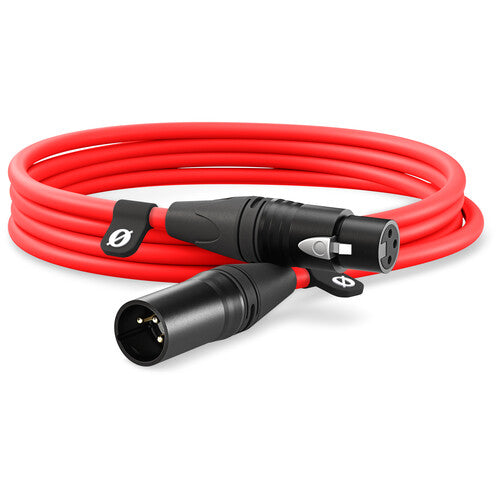 RODE XLR Male to XLR Female Cable (9.8', Red)
